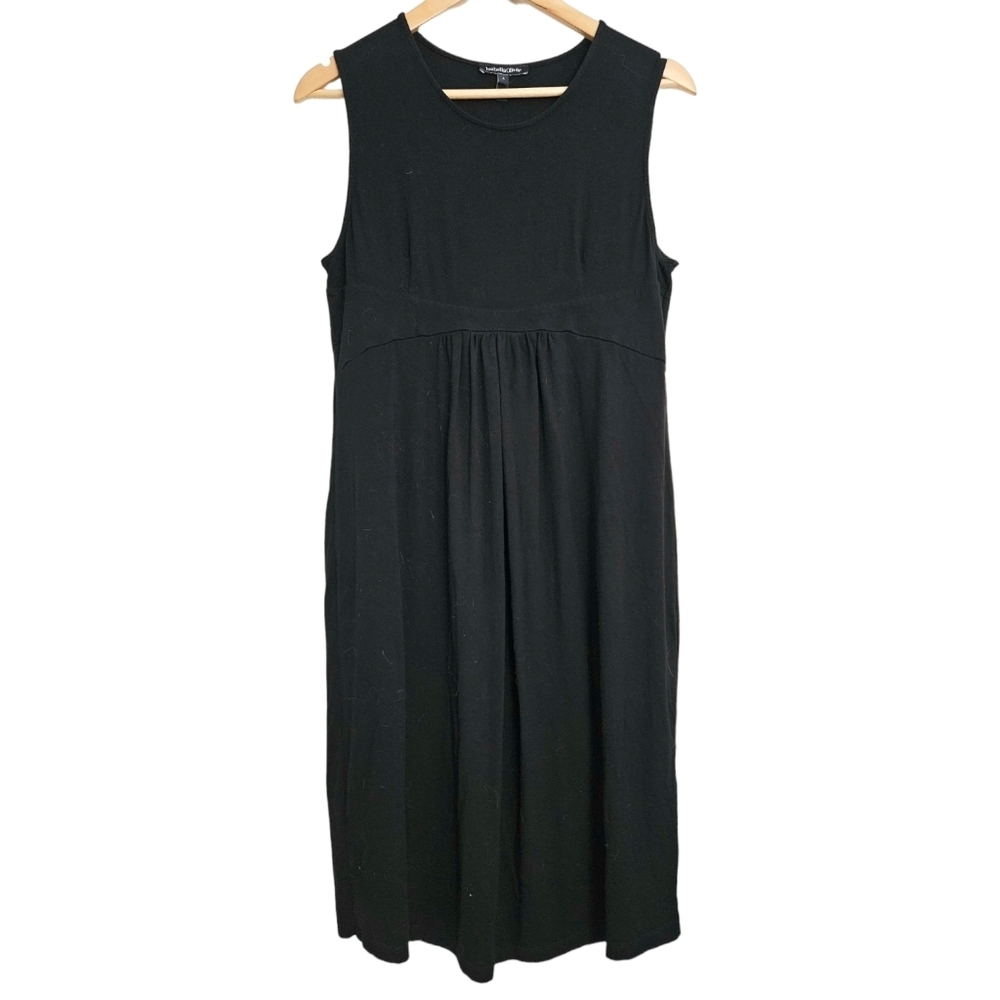 Isabella Oliver maternity dress black stretch knit
